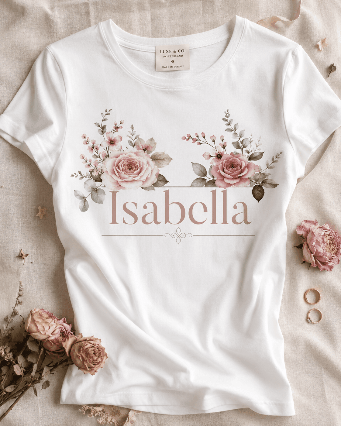 T-shirt Broderie Prénom